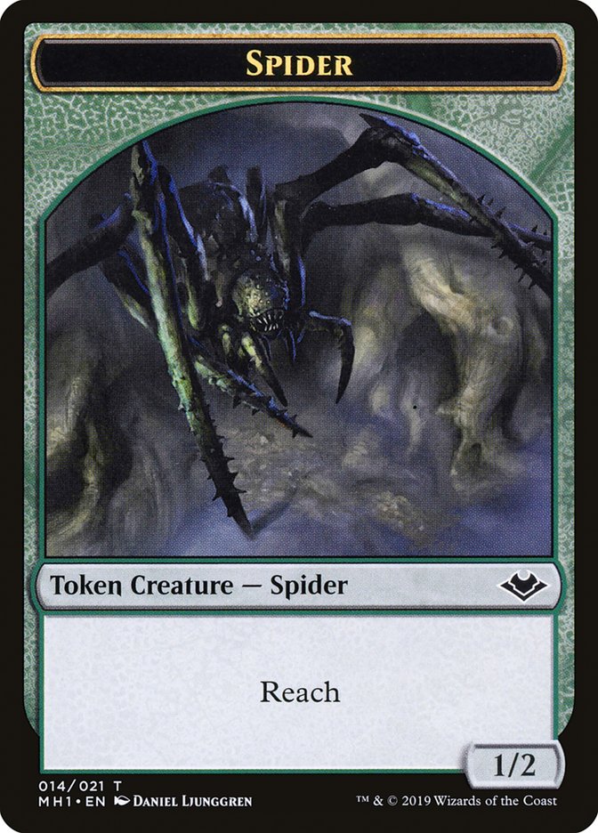 Spider Token [Modern Horizons Tokens] | Black Swamp Games