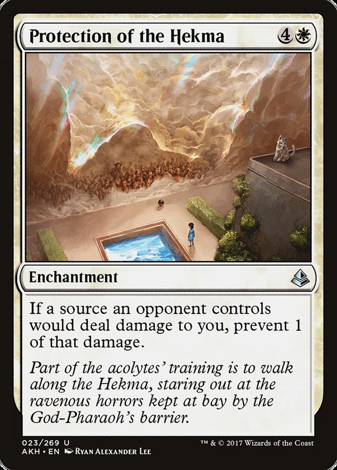 Protection of the Hekma [Amonkhet] | Black Swamp Games