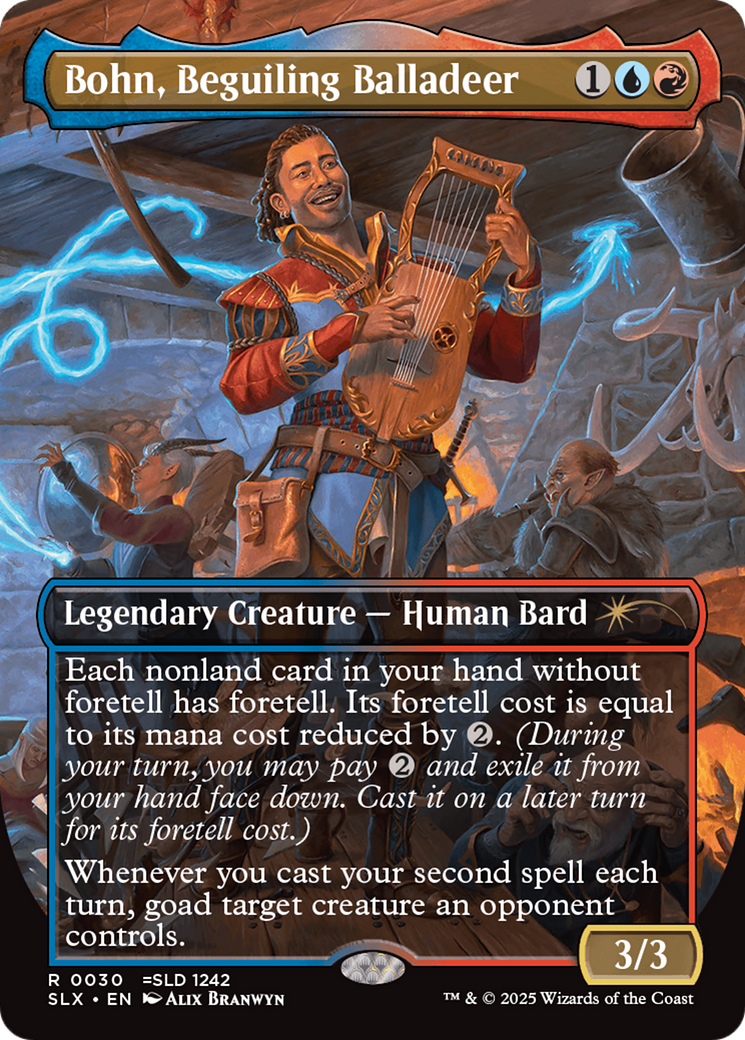 Bohn, Beguiling Balladeer [Secret Lair: Universes Within] | Black Swamp Games