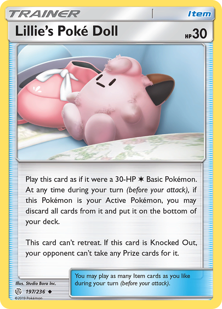 Lillie's Poke Doll (197/236) [Sun & Moon: Cosmic Eclipse] | Black Swamp Games