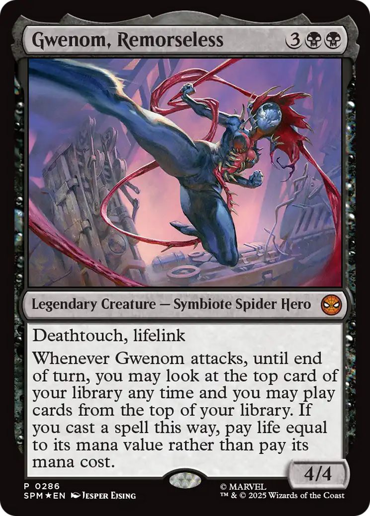 Gwenom, Remorseless [Marvel's Spider-Man Promos] | Black Swamp Games