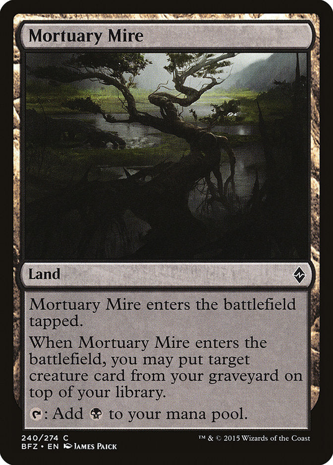 Mortuary Mire [Battle for Zendikar] | Black Swamp Games