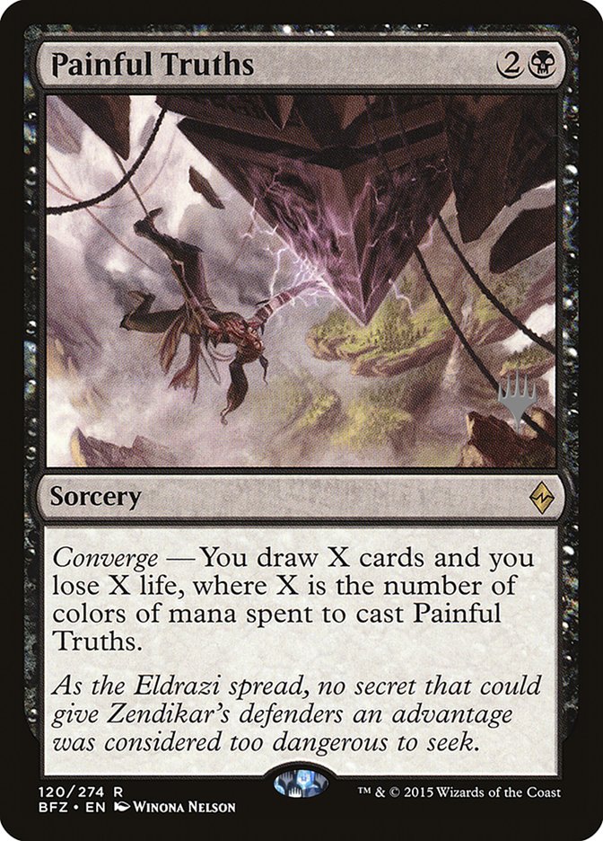 Painful Truths (Promo Pack) [Battle for Zendikar Promos] | Black Swamp Games