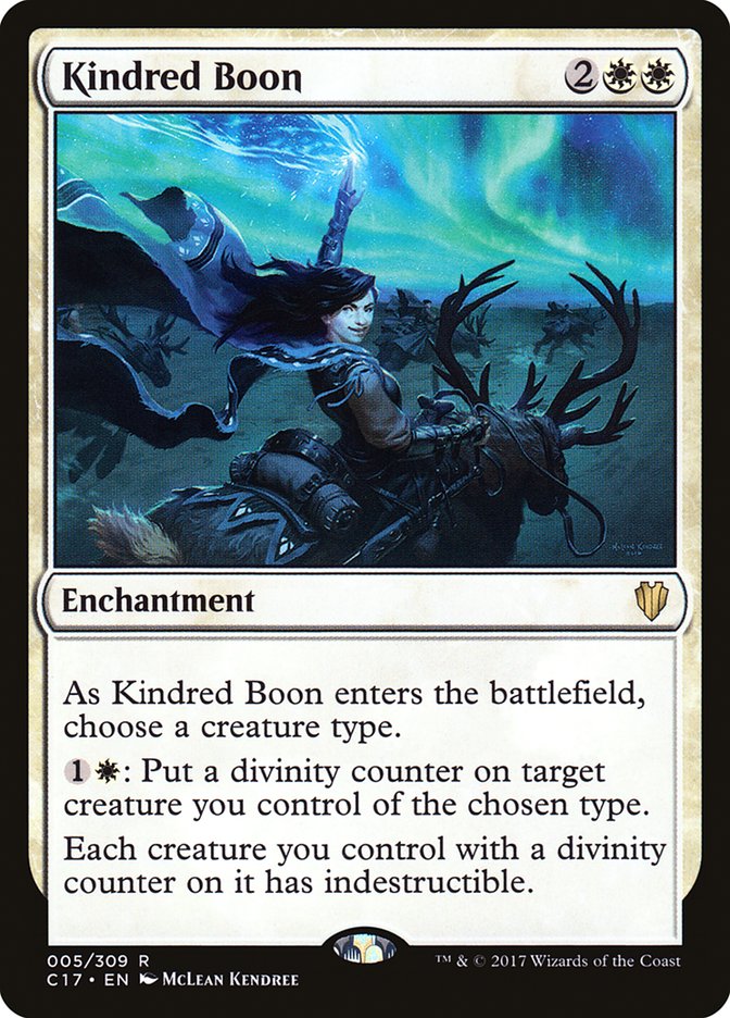 Kindred Boon [Commander 2017] | Black Swamp Games