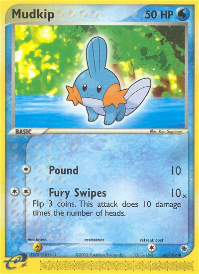 Mudkip (60/109) [EX: Ruby & Sapphire] | Black Swamp Games