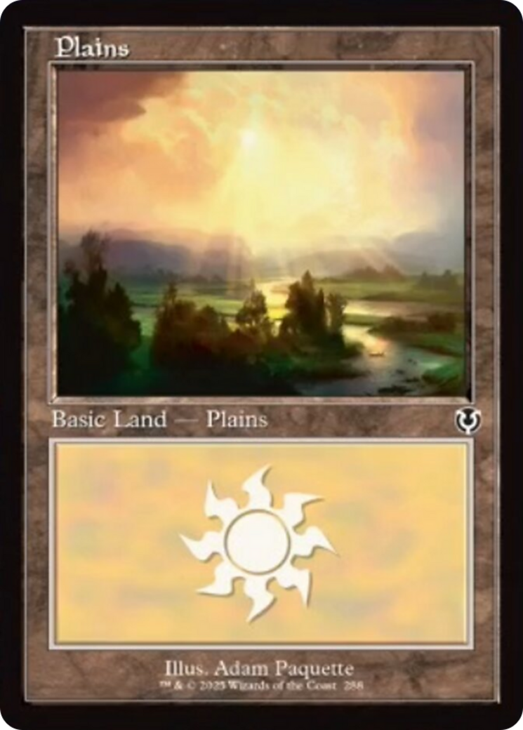 Plains (288) (Retro Frame) [Innistrad Remastered] | Black Swamp Games