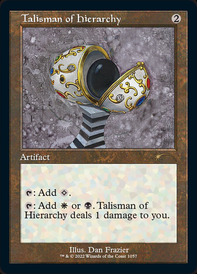 Talisman of Hierarchy (Foil Etched) [Secret Lair Drop Series] | Black Swamp Games