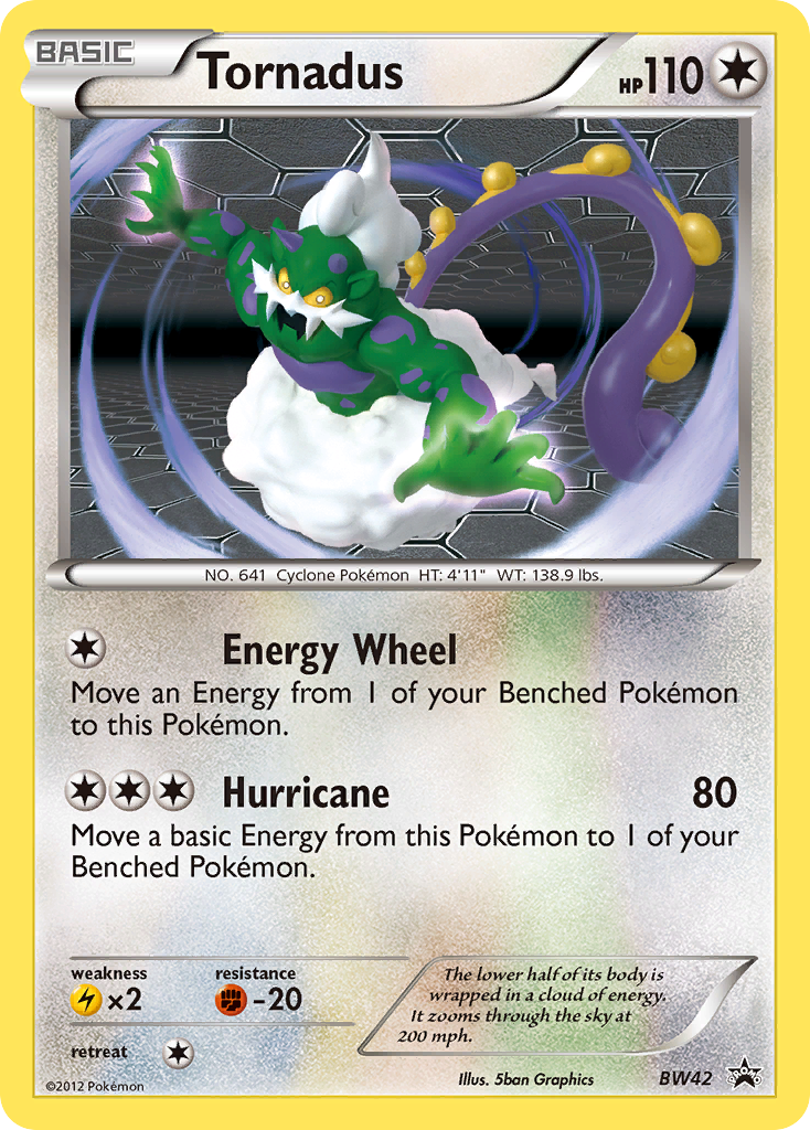 Tornadus (BW42) [Black & White: Black Star Promos] | Black Swamp Games