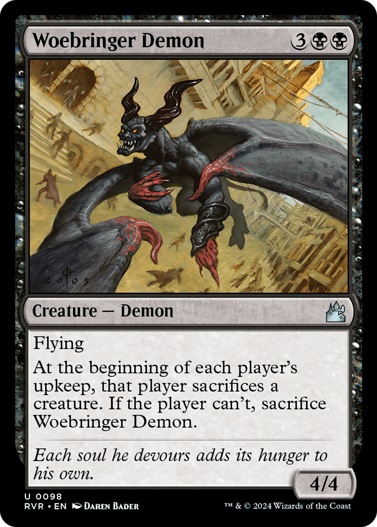 Woebringer Demon [Ravnica Remastered] | Black Swamp Games