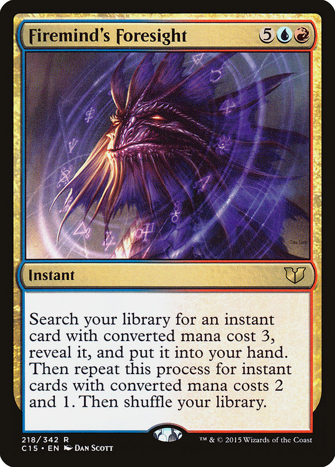 Firemind's Foresight [Commander 2015] | Black Swamp Games