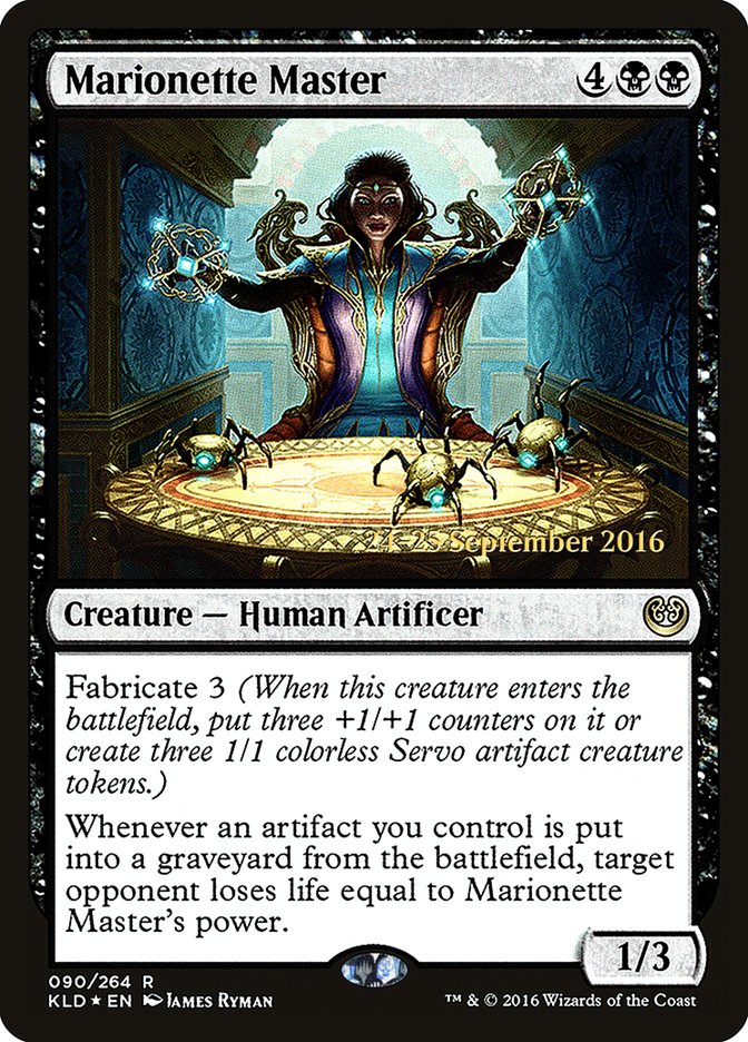 Marionette Master [Kaladesh Prerelease Promos] | Black Swamp Games