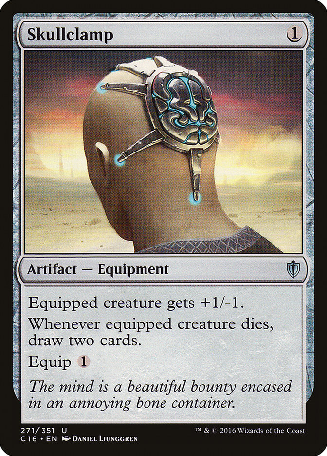 Skullclamp [Commander 2016] | Black Swamp Games