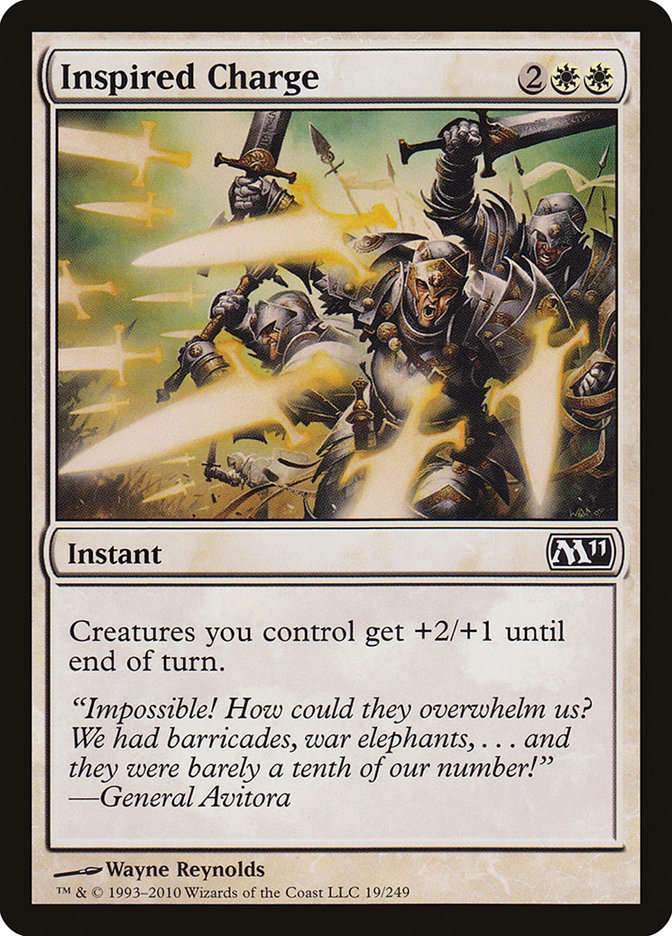 Inspired Charge [Magic 2011] | Black Swamp Games