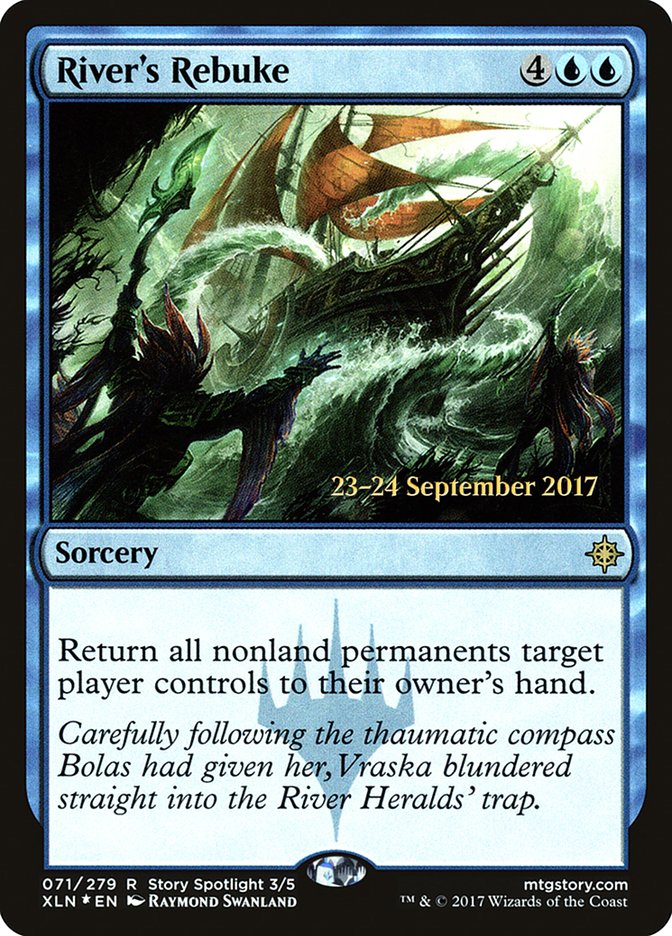 River's Rebuke [Ixalan Prerelease Promos] | Black Swamp Games