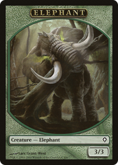 Angel // Elephant Double-Sided Token [Marvel Super Heroes Commander Tokens] | Black Swamp Games