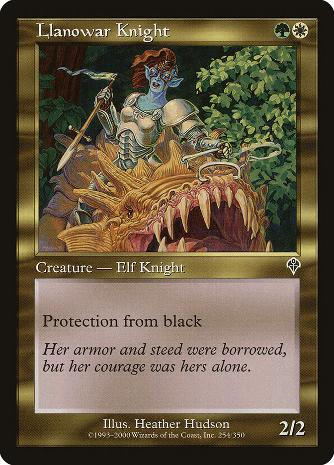Llanowar Knight [Invasion] | Black Swamp Games
