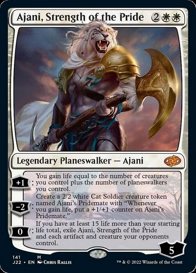 Ajani, Strength of the Pride [Jumpstart 2022] | Black Swamp Games