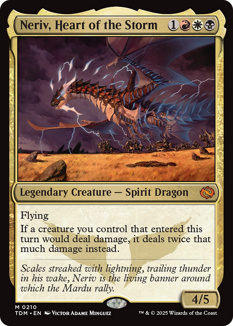 Neriv, Heart of the Storm [Tarkir: Dragonstorm] | Black Swamp Games