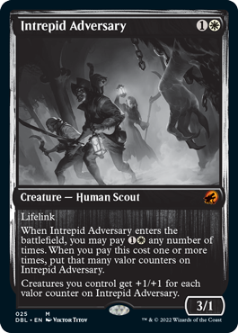 Intrepid Adversary [Innistrad: Double Feature] | Black Swamp Games