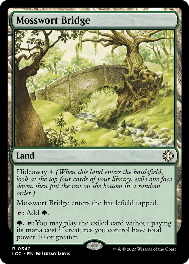 Mosswort Bridge [The Lost Caverns of Ixalan Commander] | Black Swamp Games