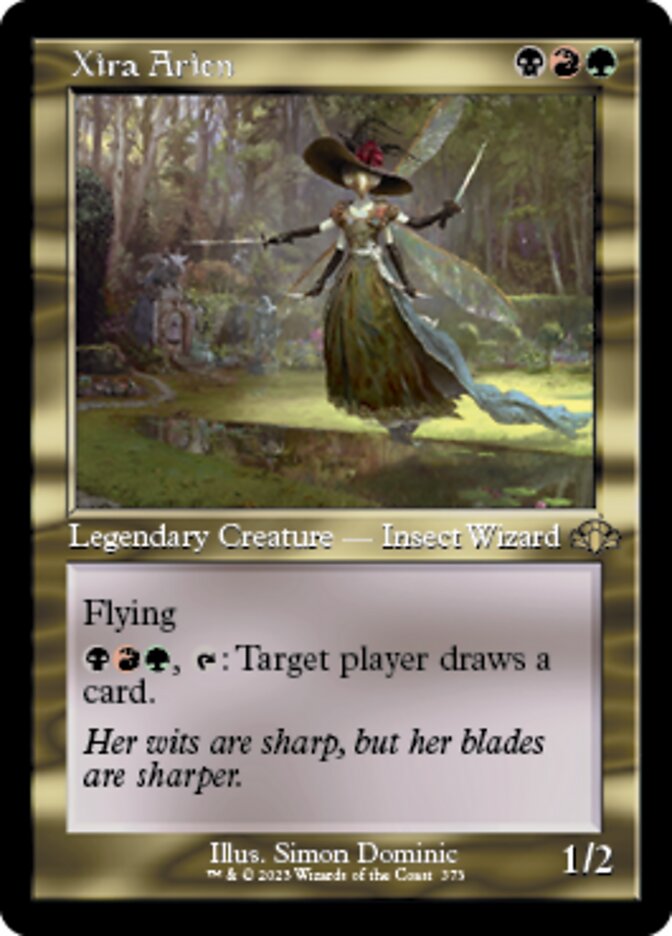 Xira Arien (Retro) [Dominaria Remastered] | Black Swamp Games