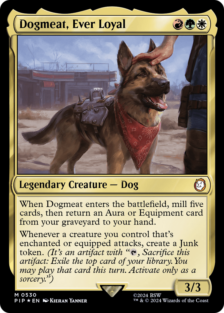 Dogmeat, Ever Loyal (Surge Foil) [Fallout] | Black Swamp Games