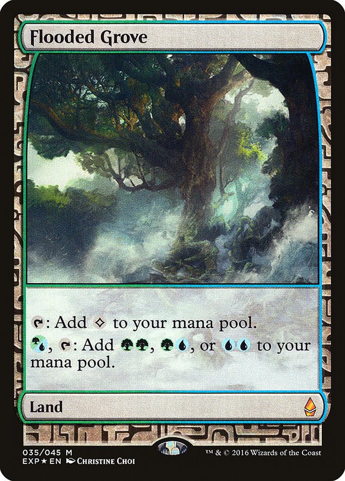 Flooded Grove [Zendikar Expeditions] | Black Swamp Games