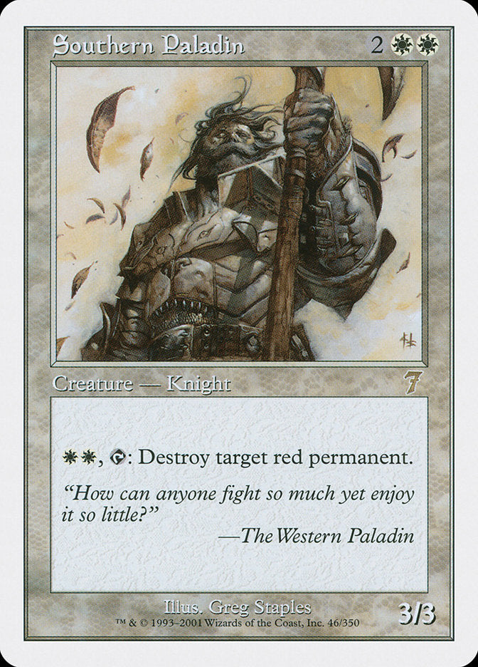 Southern Paladin [Seventh Edition] | Black Swamp Games