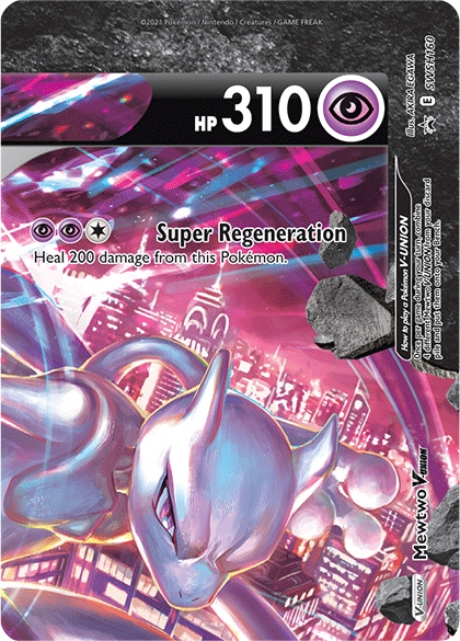 Mewtwo V-Union (SWSH160) [Sword & Shield: Black Star Promos] | Black Swamp Games