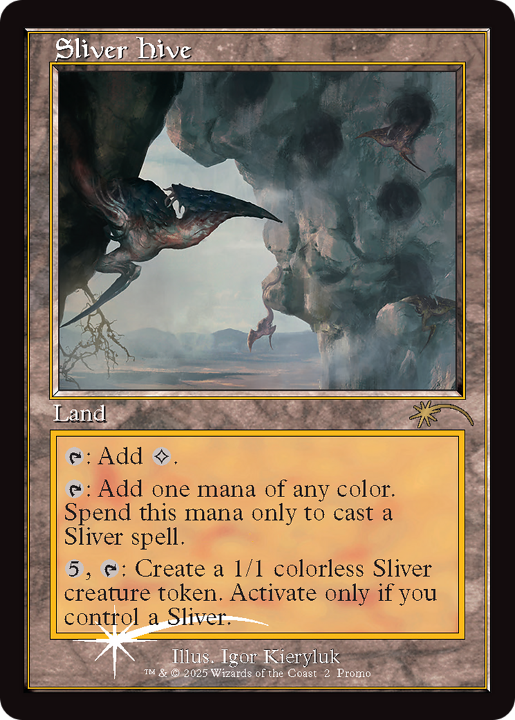 Sliver Hive (Retro Frame) [Secret Lair Drop Series] | Black Swamp Games