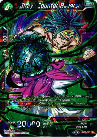 Broly, Counter Reversal (BT7-020) [Assault of the Saiyans] | Black Swamp Games