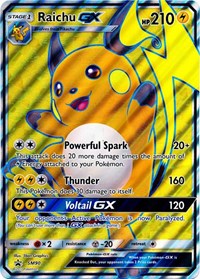 Raichu GX (SM90) (Jumbo Card) [Sun & Moon: Black Star Promos] | Black Swamp Games