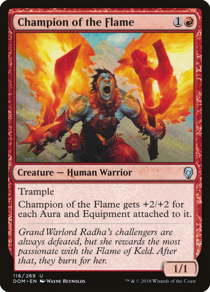 Champion of the Flame [Dominaria] | Black Swamp Games
