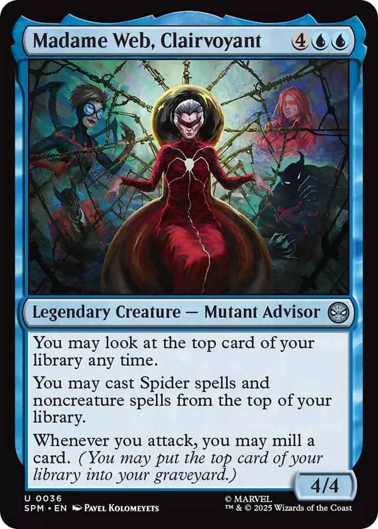 Madame Web, Clairvoyant [Marvel's Spider-Man] | Black Swamp Games