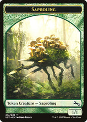 Saproling // Saproling Double-Sided Token [Unstable Tokens] | Black Swamp Games