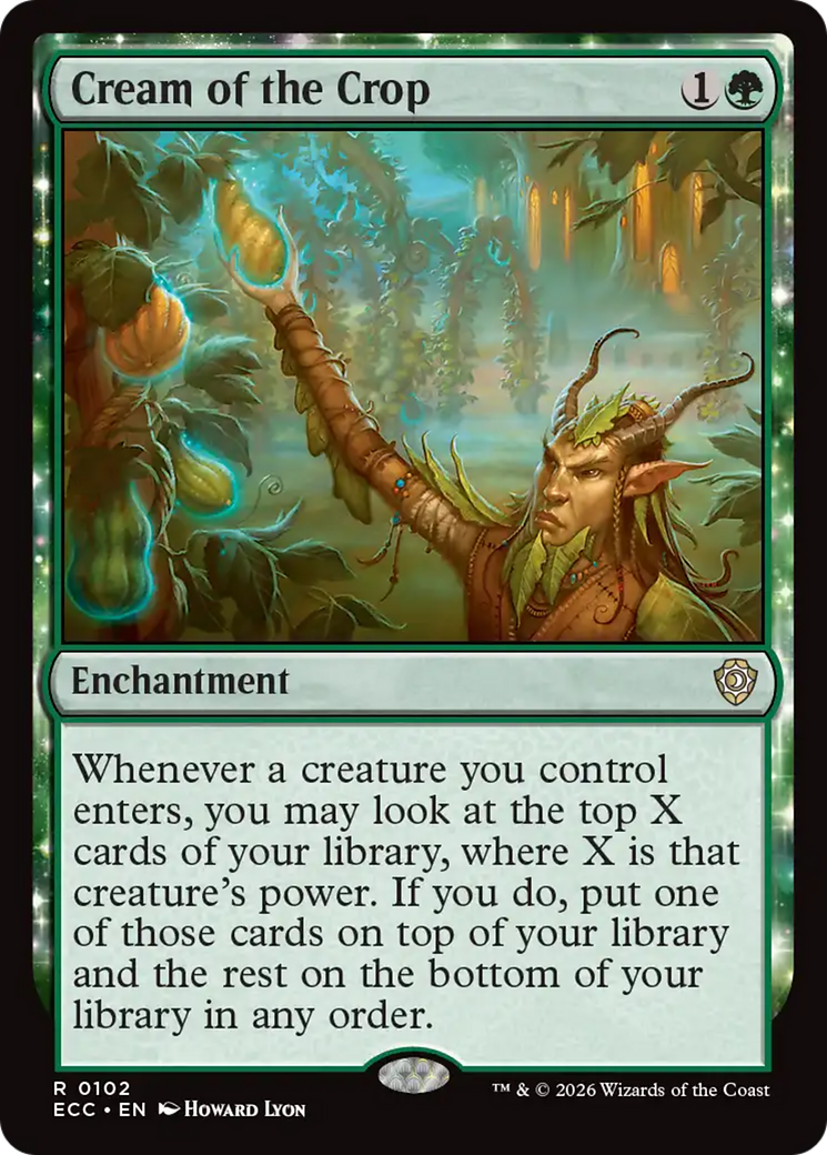 Cream of the Crop [Lorwyn Eclipsed Commander] | Black Swamp Games