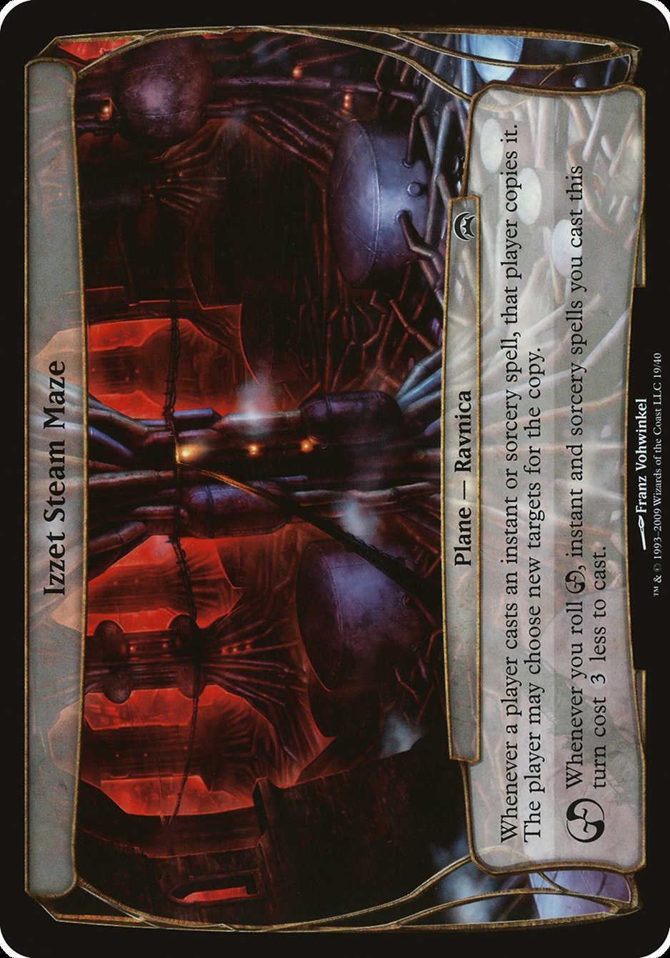 Izzet Steam Maze (Planes) [Planechase Planes] | Black Swamp Games