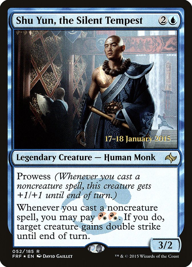 Shu Yun, the Silent Tempest [Fate Reforged Prerelease Promos] | Black Swamp Games