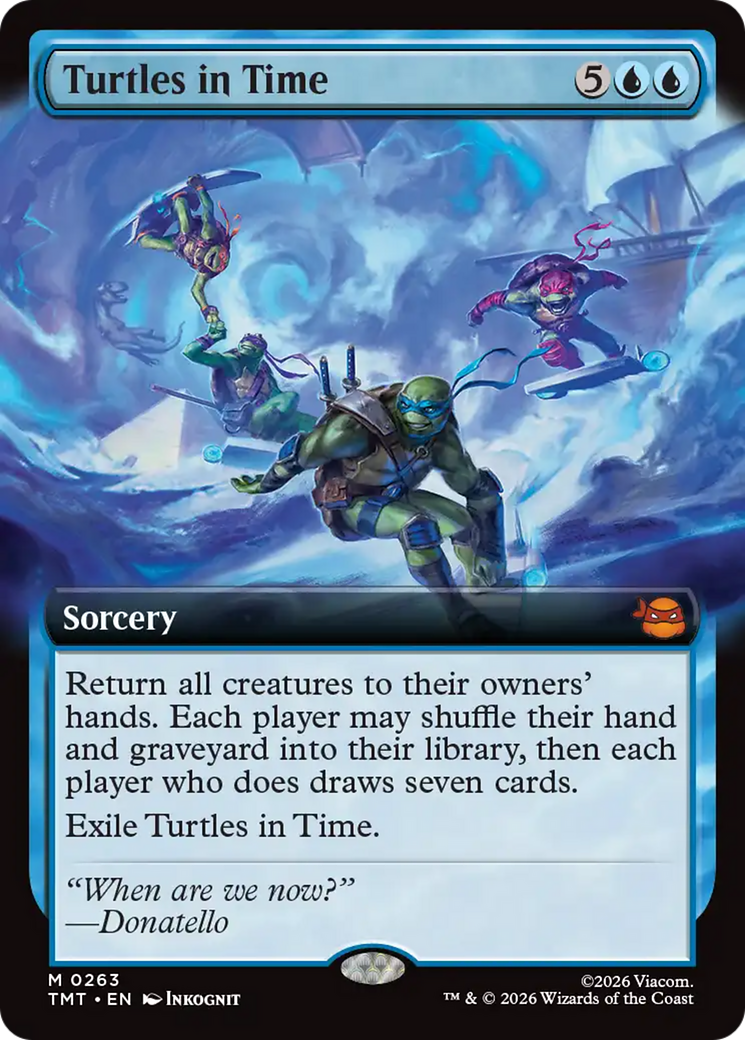 Turtles in Time (Extended Art) [Teenage Mutant Ninja Turtles] | Black Swamp Games
