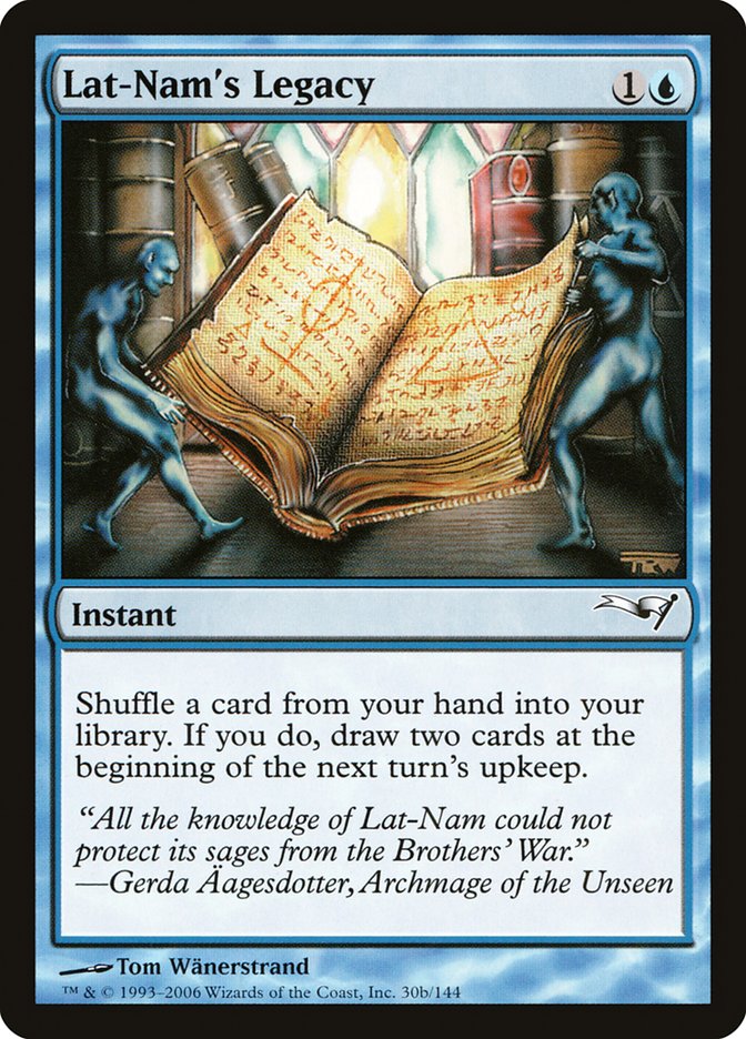 Lat-Nam's Legacy [Coldsnap Theme Decks] | Black Swamp Games