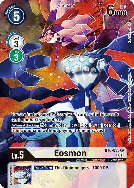 Eosmon [BT6-085] (Alternate Art) [Dimensional Phase] | Black Swamp Games