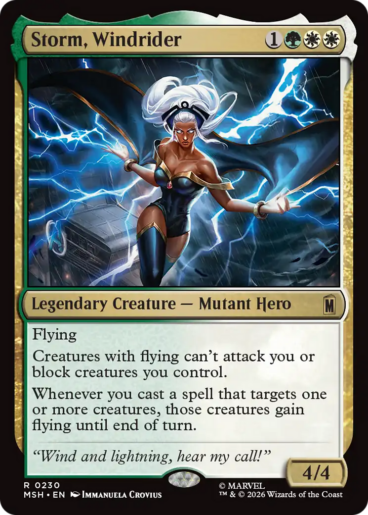 Storm, Windrider [Marvel Super Heroes] | Black Swamp Games