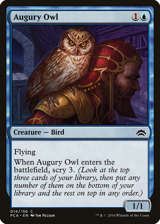 Augury Owl [Planechase Anthology] | Black Swamp Games