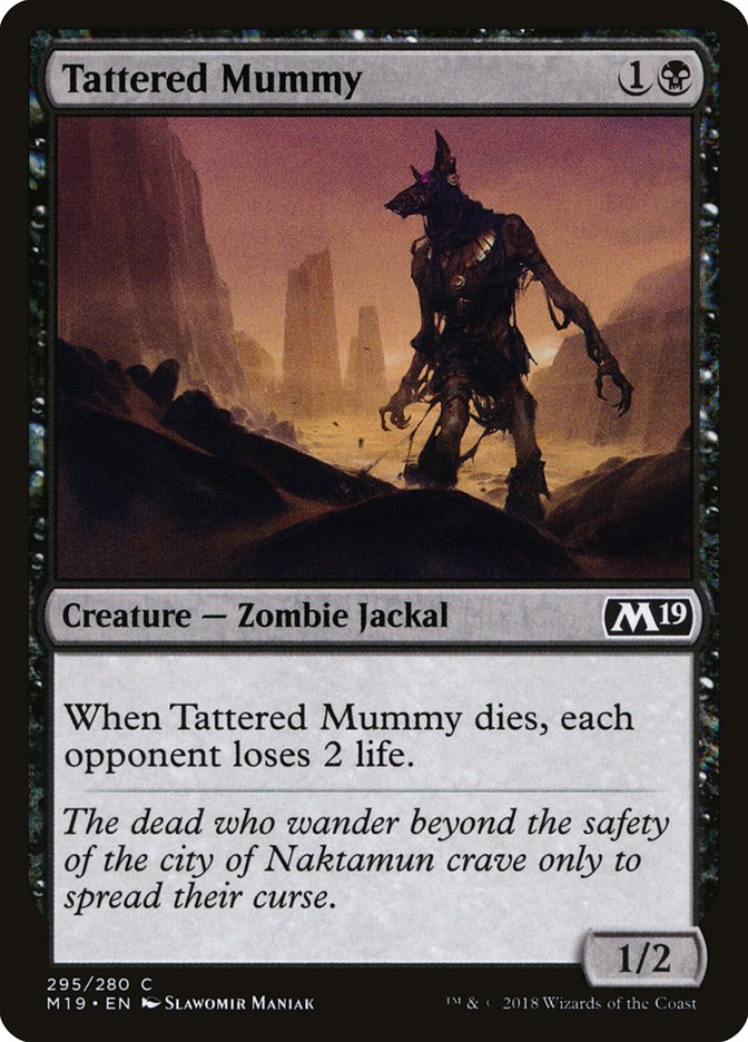 Tattered Mummy [Core Set 2019] | Black Swamp Games