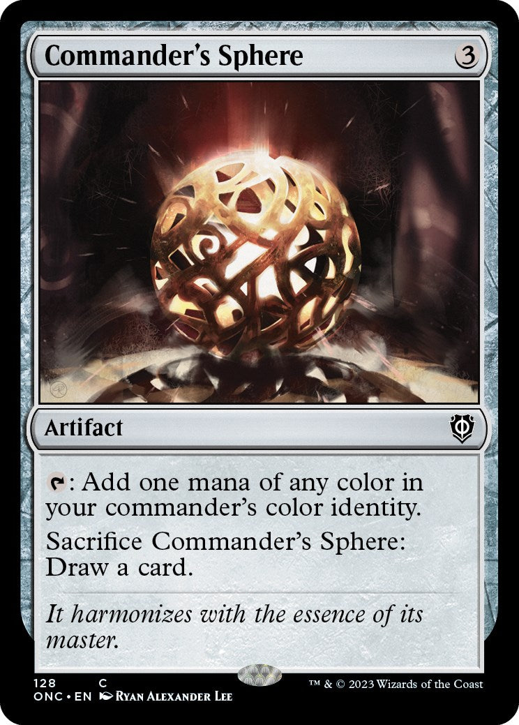 Commander's Sphere [Phyrexia: All Will Be One Commander] | Black Swamp Games