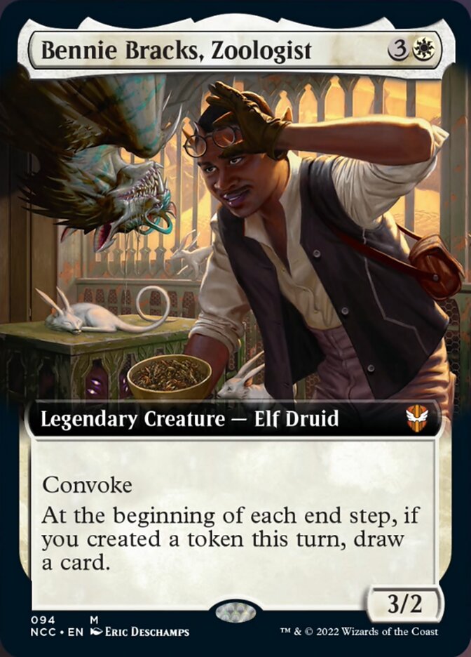 Bennie Bracks, Zoologist (Extended Art) [Streets of New Capenna Commander] | Black Swamp Games