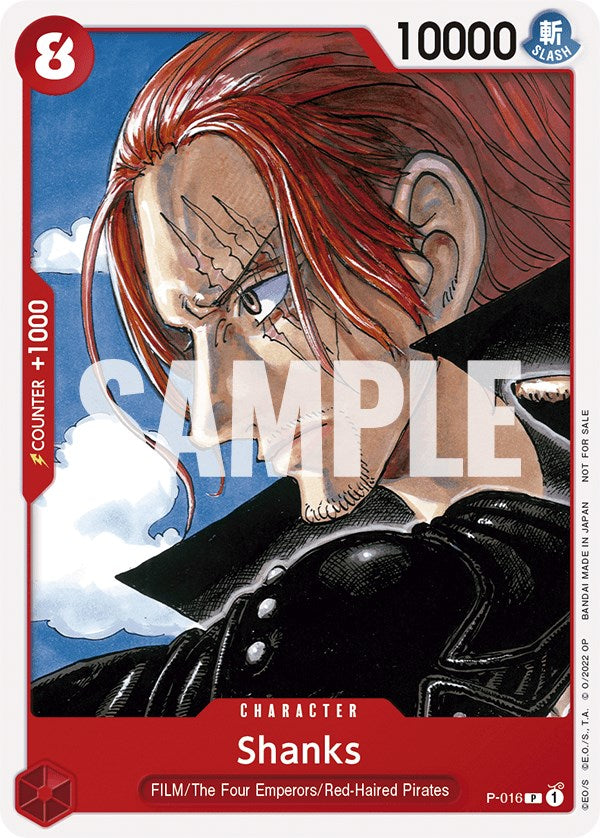 Shanks (One Piece Film Red) [One Piece Promotion Cards] | Black Swamp Games