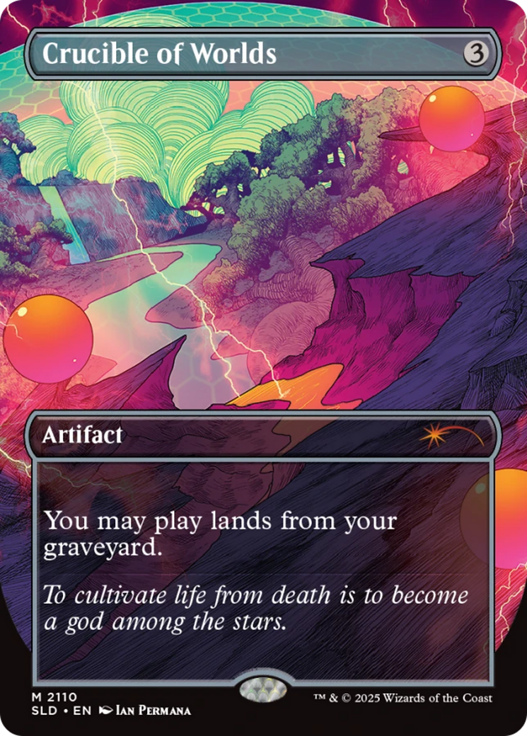 Crucible of Worlds (Galaxy Foil) [Secret Lair Drop Series] | Black Swamp Games