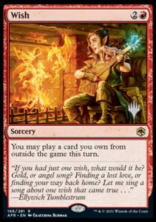 Wish (Promo Pack) [Dungeons & Dragons: Adventures in the Forgotten Realms Promos] | Black Swamp Games