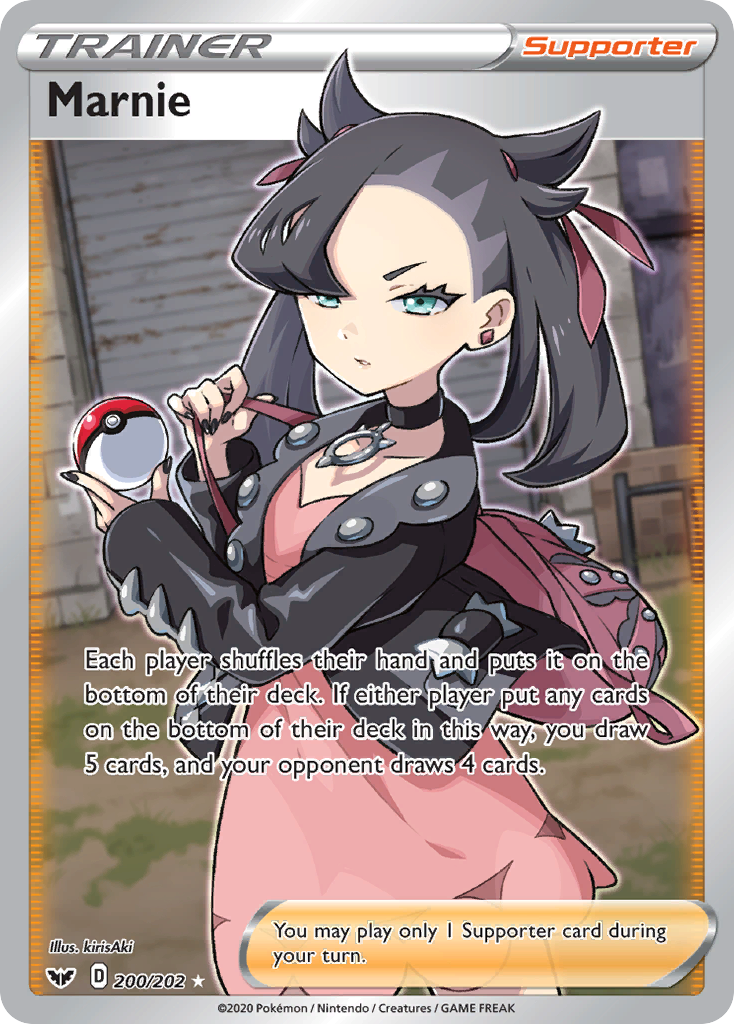 Marnie (200/202) [Sword & Shield: Base Set] | Black Swamp Games
